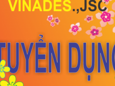Công ty VINADES tuyển dụng nhân viên kinh doanh